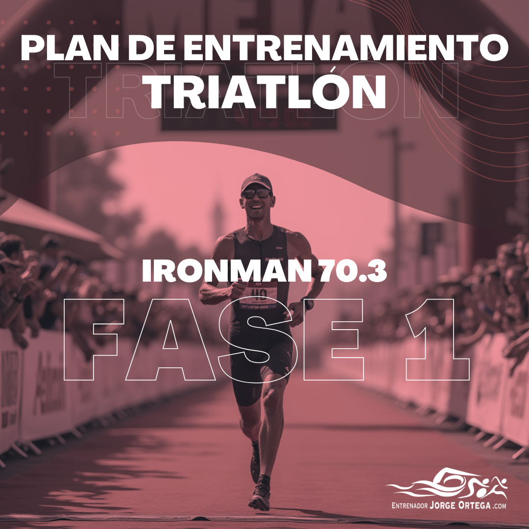 Plan de Entrenamiento Triatlon Ioronman 70.3 Fase 1