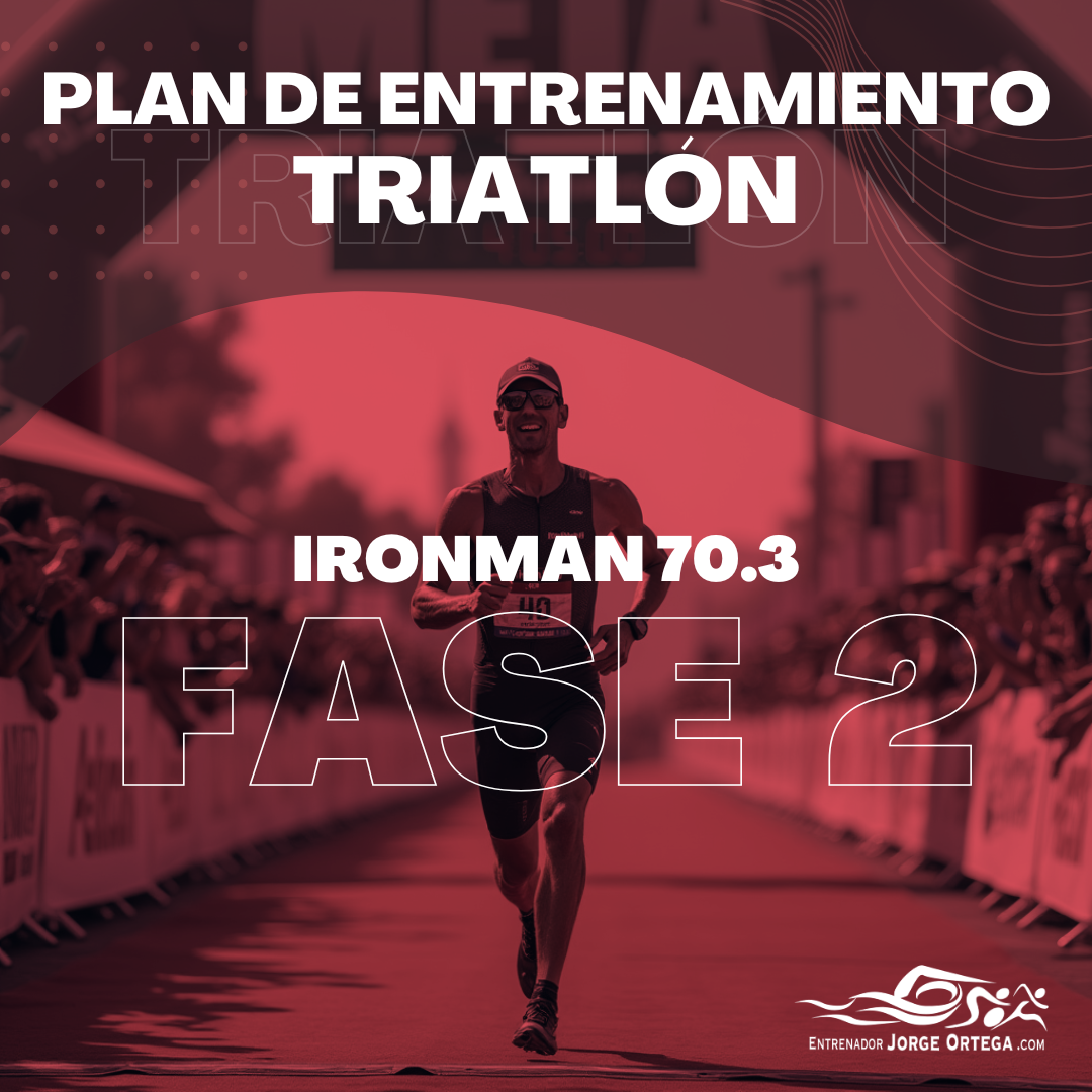 Plan de Entrenamiento Triatlon Ioronman 70.3 Fase 2